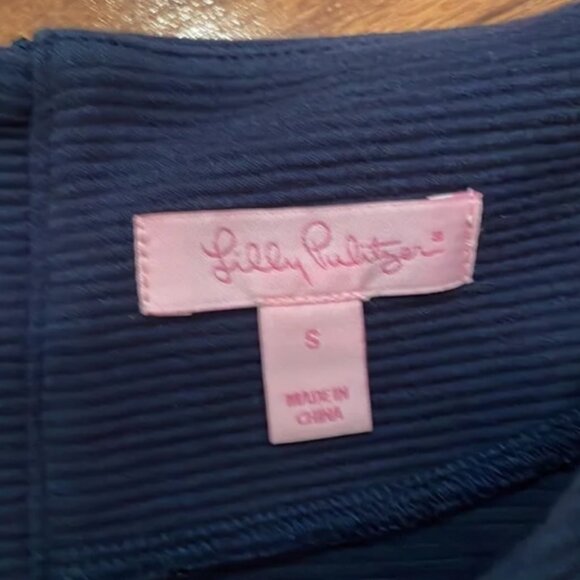 Lilly Pulitzer Stretch Shift with three-quarter length sleeves - Picture 4 of 5